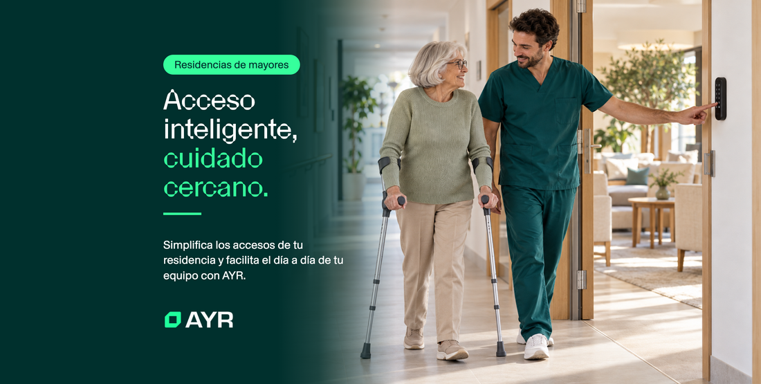 Cerraduras inteligentes para residencias de mayores: soluciones para el día a día