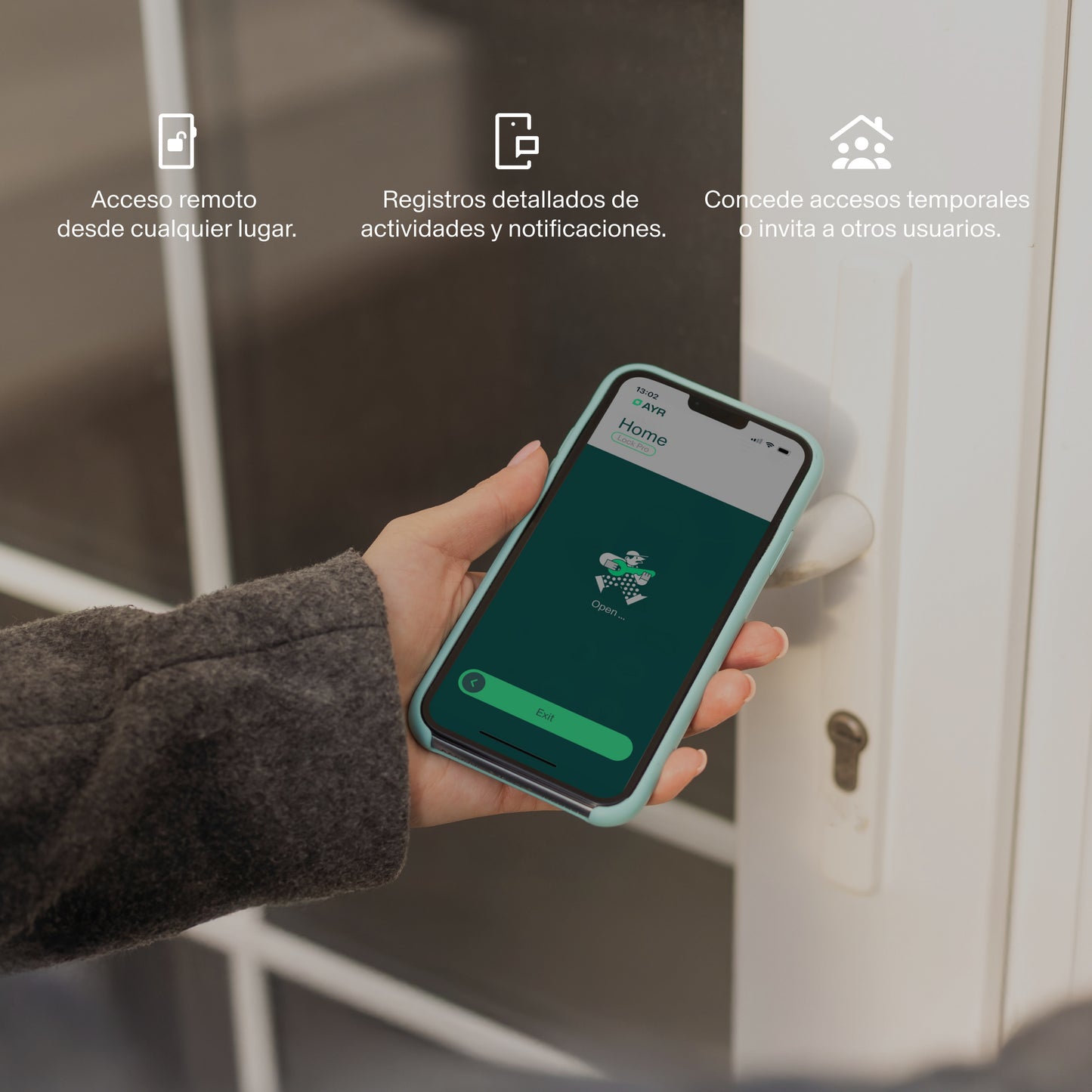 AYR Lock Pro | Cerradura Invisible Smart Lock