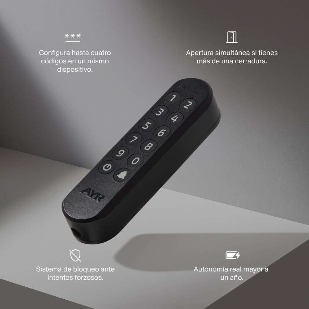 AYR KeyPad | Teclado Inteligente para acceso con código
