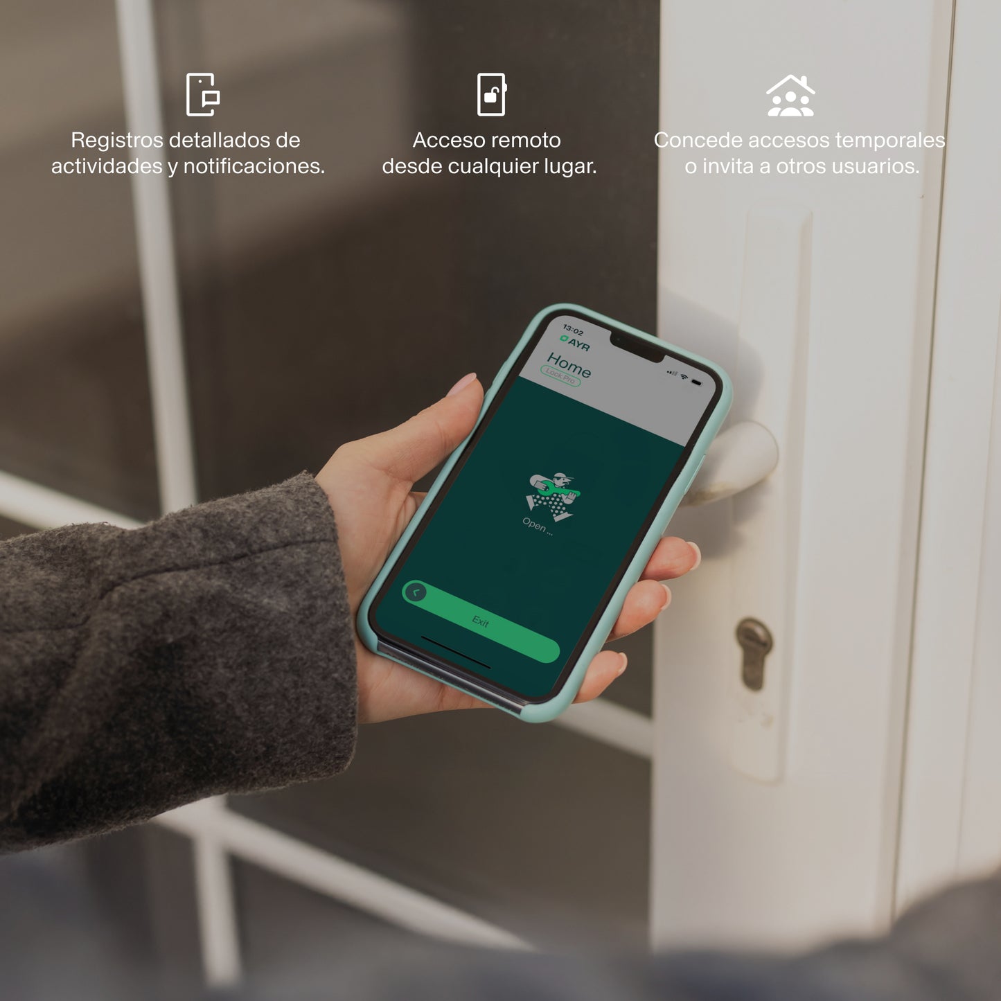AYR Pass | Cerradura Inteligente Smart Lock con Alarma