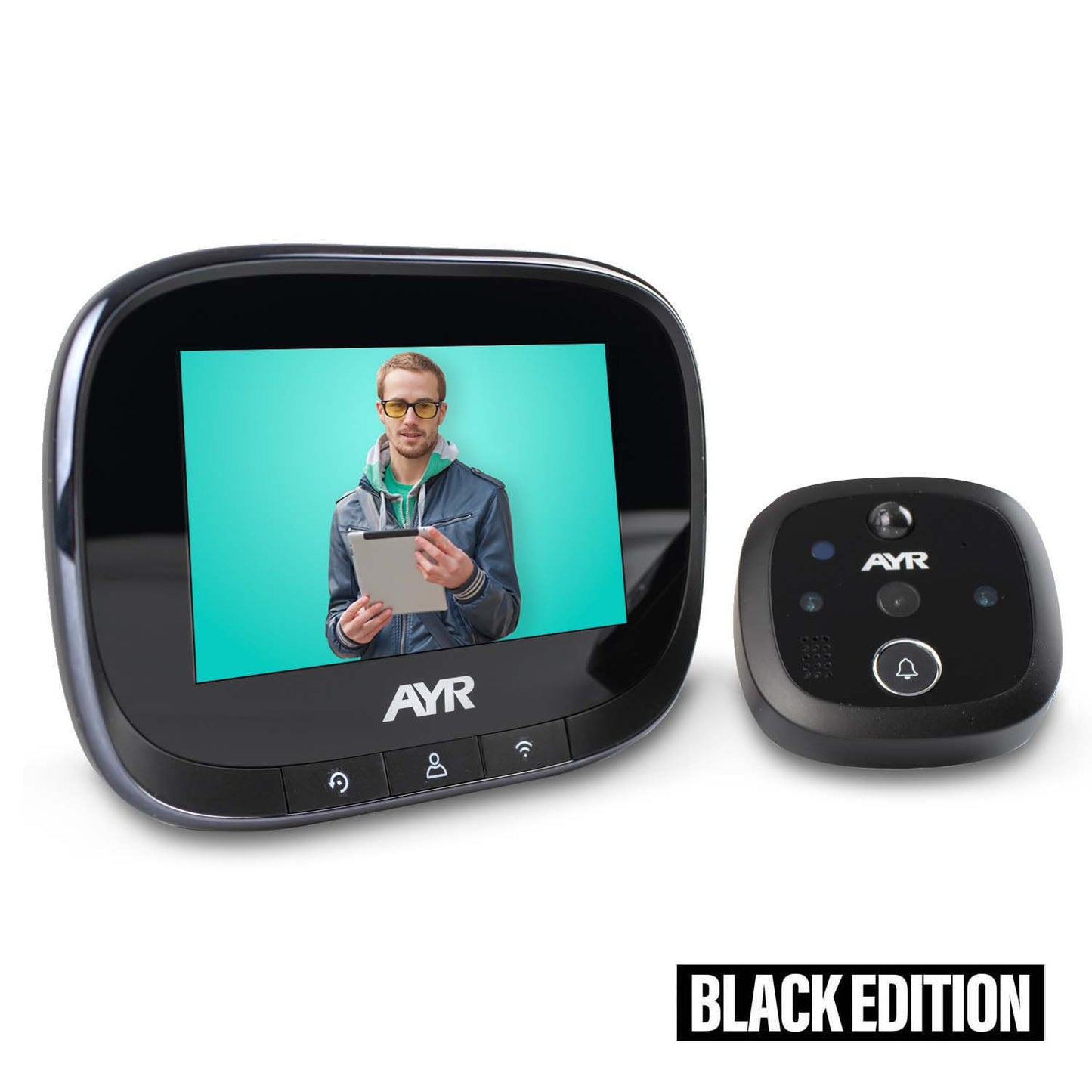 Mirilla digital inteligente con pantalla 4,3”, WiFi y visión nocturna