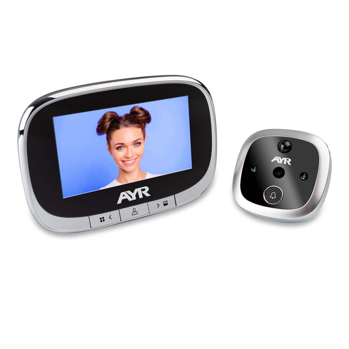 AYR Mirilla WiFi 763: seguridad inteligente para tu puerta